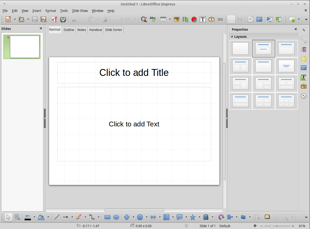 libreoffice impress slide design download